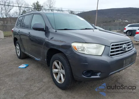 2009 Toyota Highlander из США, поврежденный, VIN JTEDA41A492004854